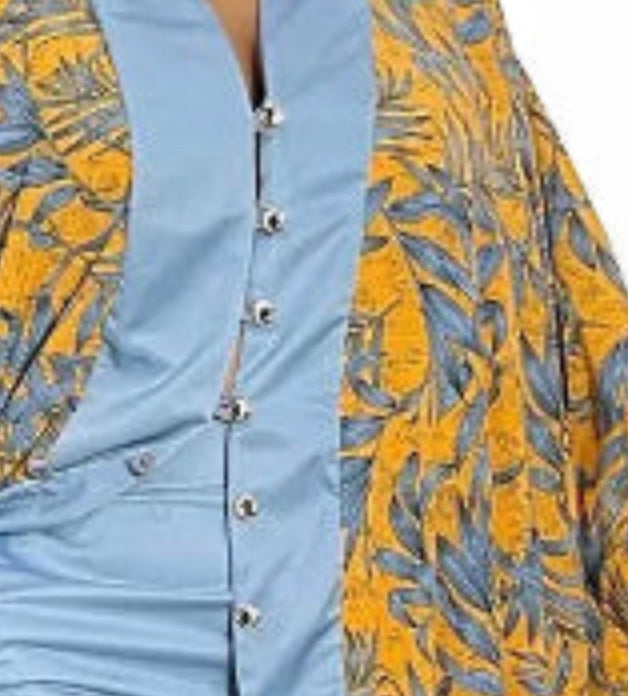 Blue Skies Kimono Set