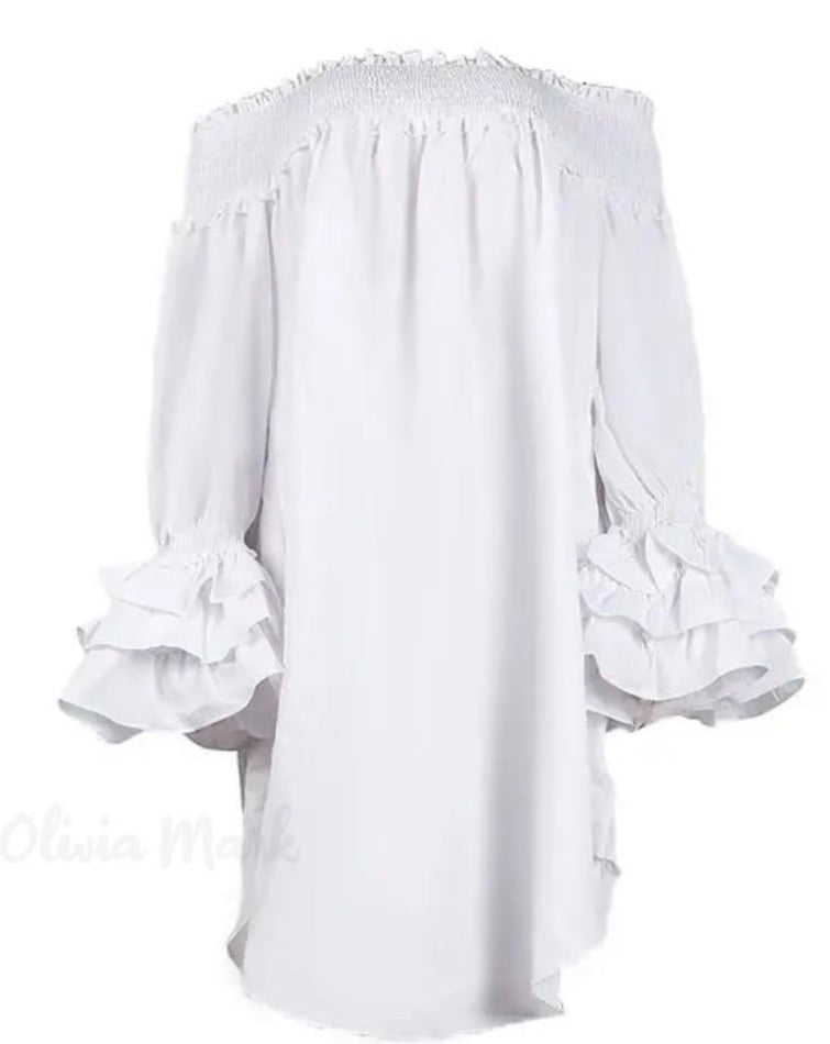 Off Shoulder Flirty Dress so