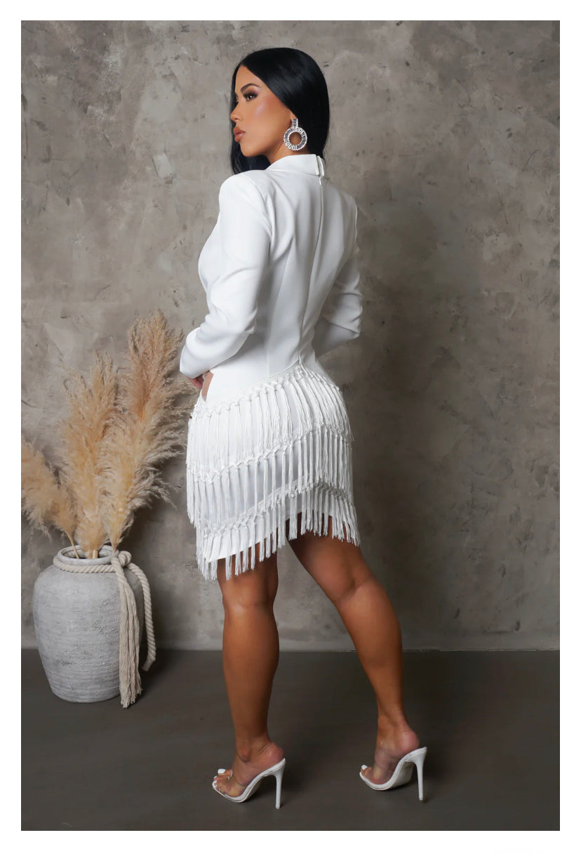 Stunningly Fringe Dress